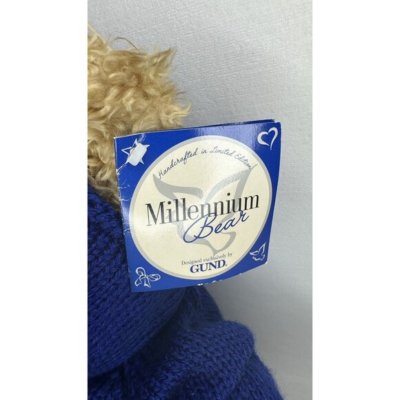 Limited Edition Millenium Joy & Peace Gund Bears Large 26” Plush - Picture 5 of 13